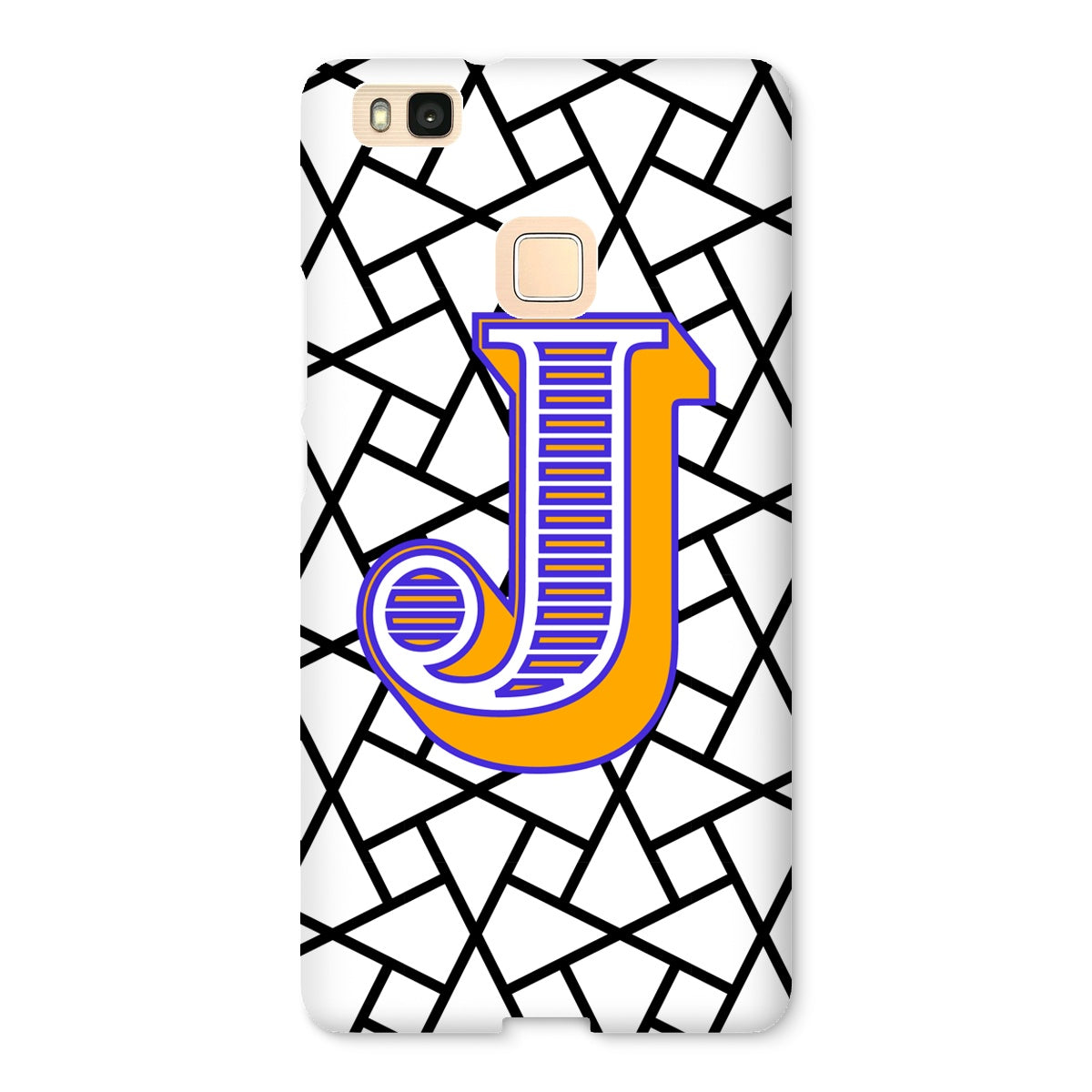 J - Carnival Alphabet Snap Phone Case