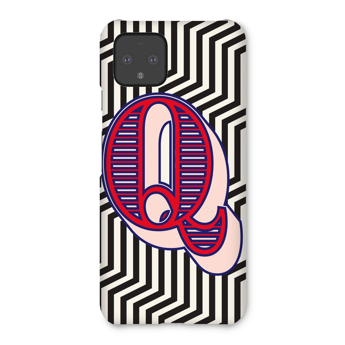 Q - Carnival Alphabet Snap Phone Case