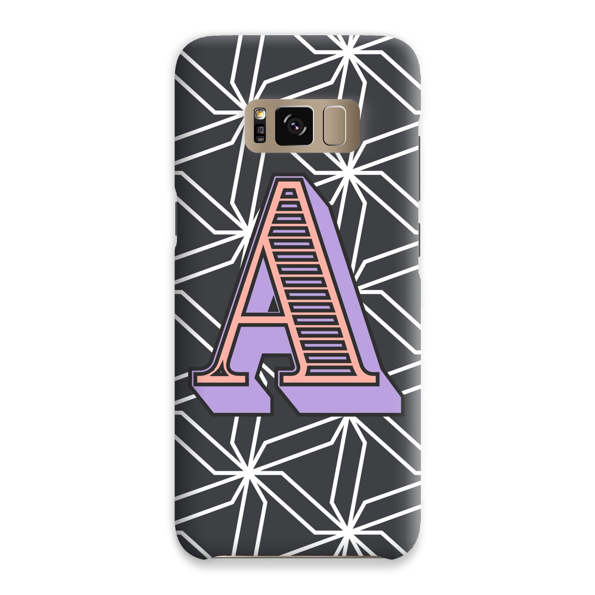 A - Carnival Alphabet Snap Phone Case