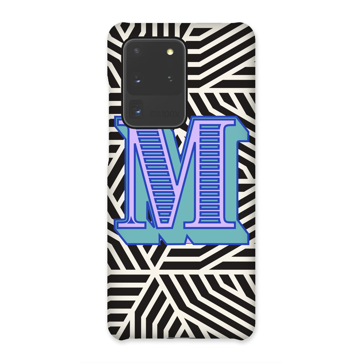 M - Carnival Alphabet Snap Phone Case
