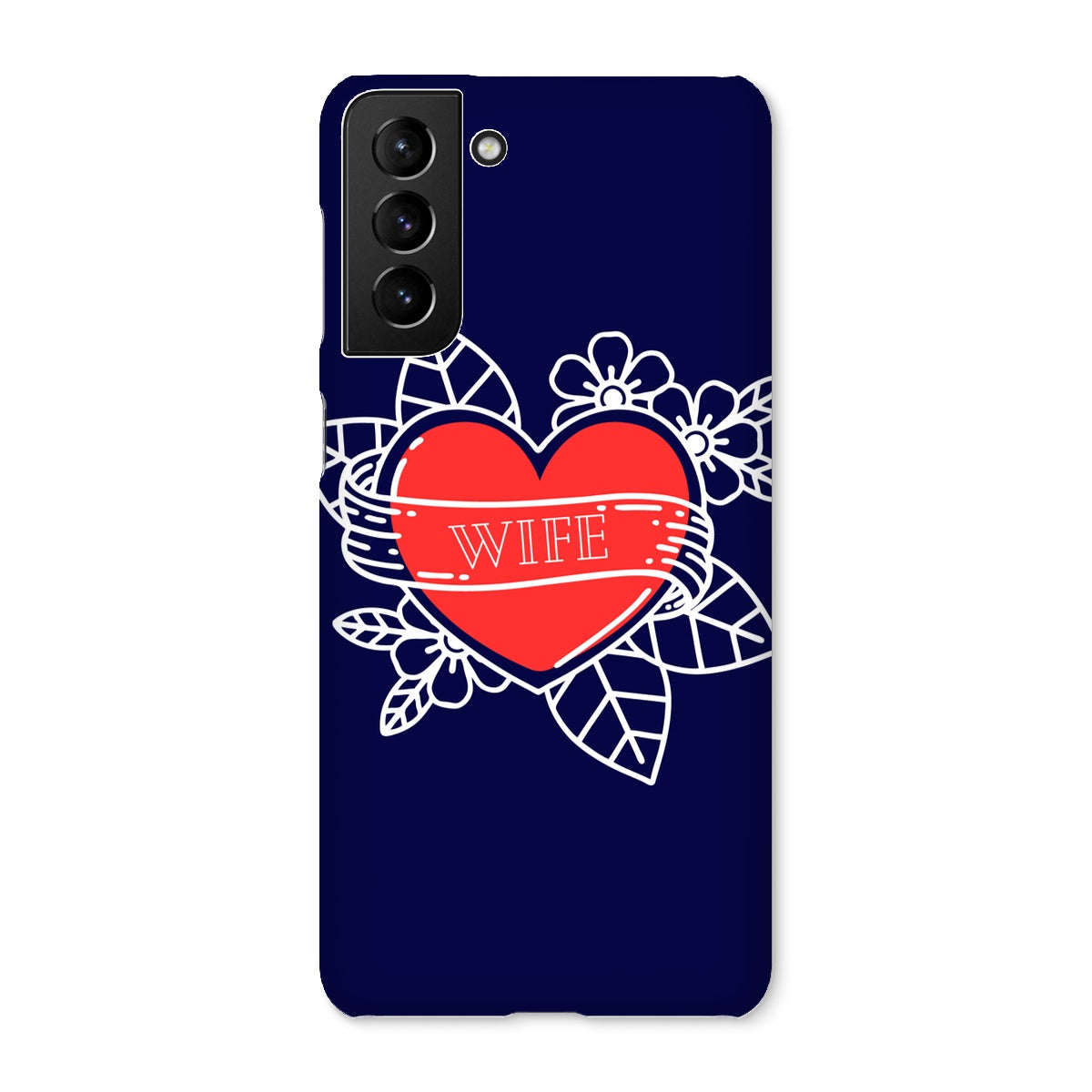 Wife Roses Snap Phone Case