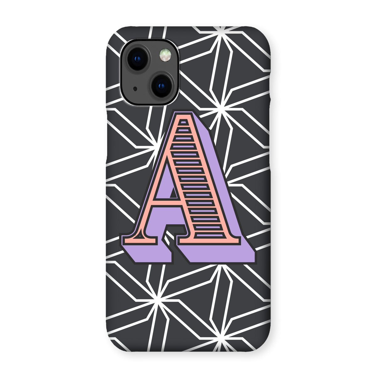 A - Carnival Alphabet Snap Phone Case