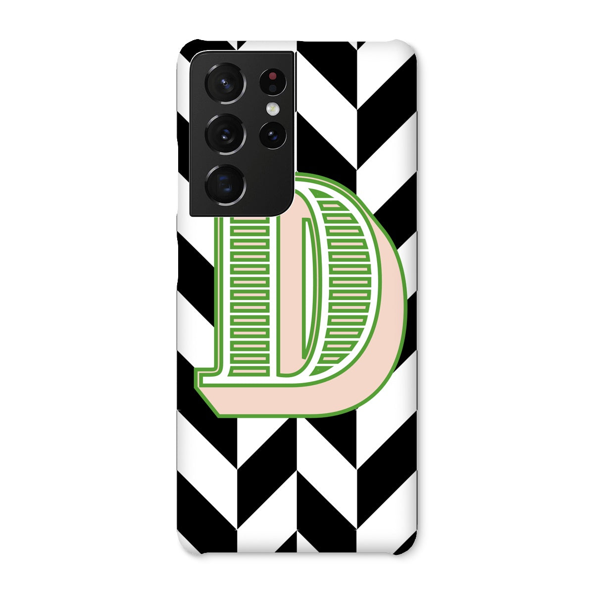 D - Carnival Alphabet Snap Phone Case