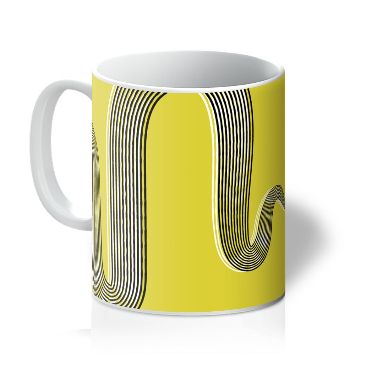 Yellow Snake Modern Mug