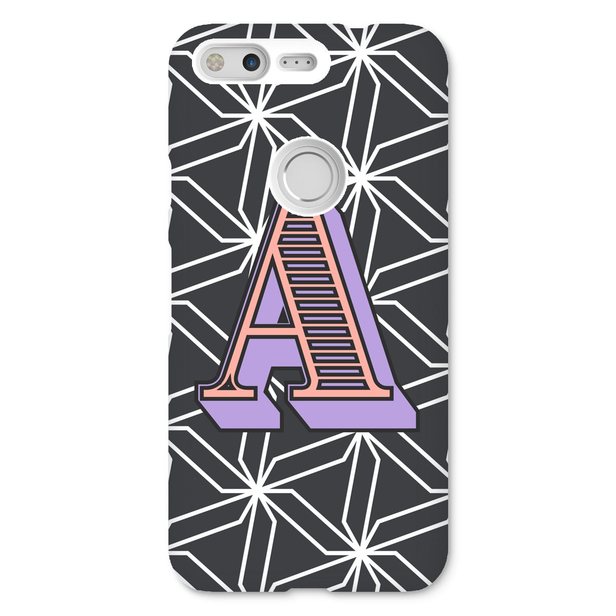 A - Carnival Alphabet Snap Phone Case