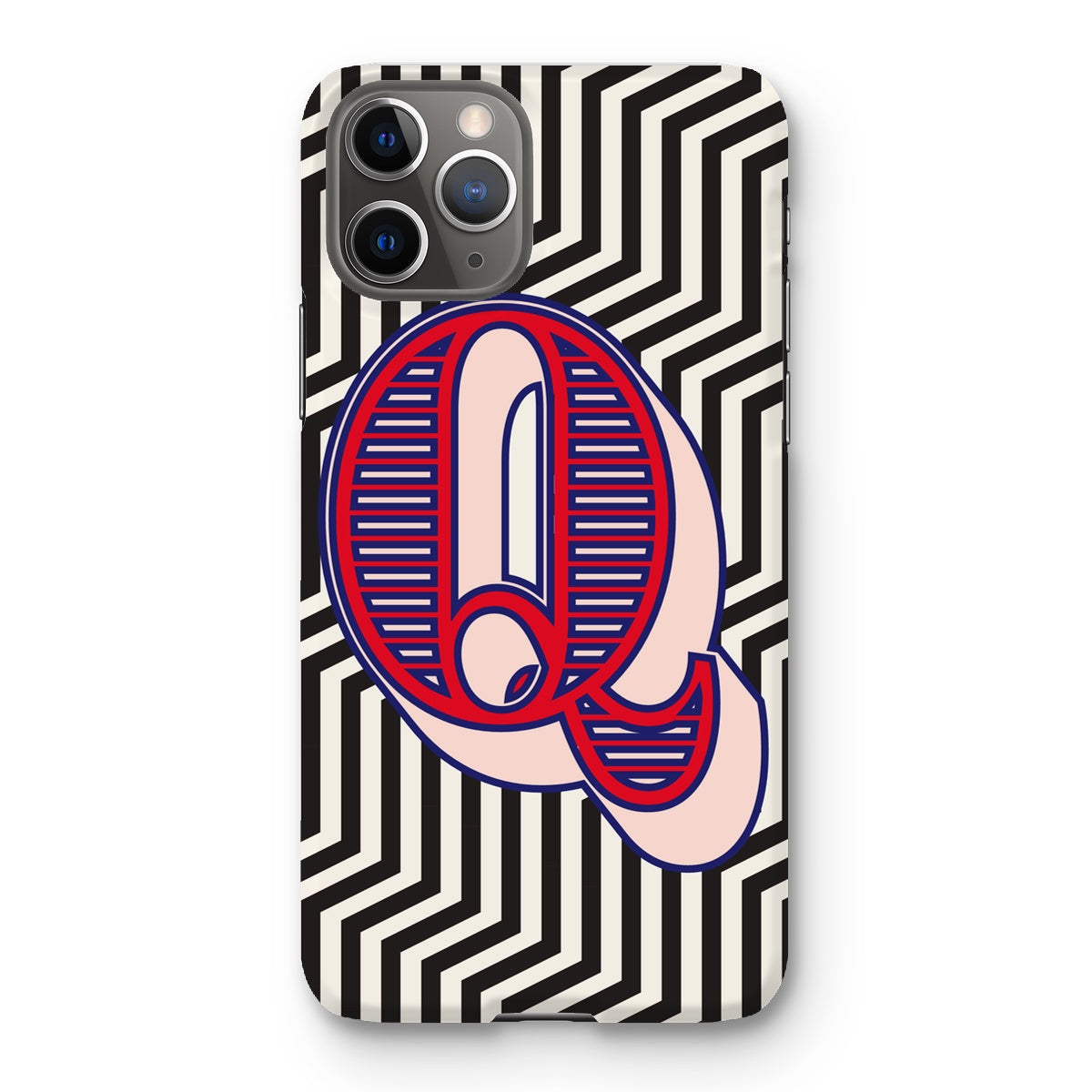 Q - Carnival Alphabet Snap Phone Case
