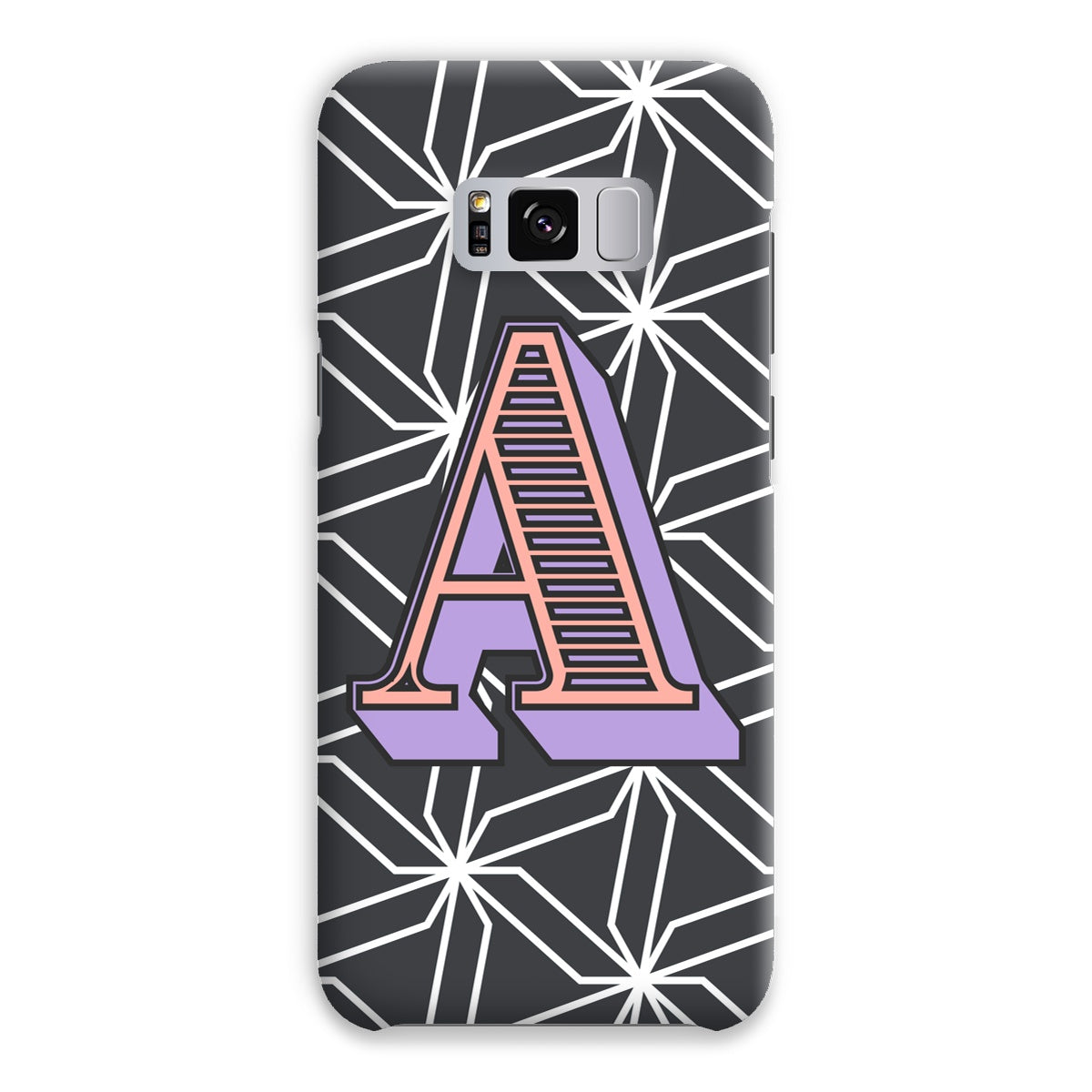 A - Carnival Alphabet Snap Phone Case