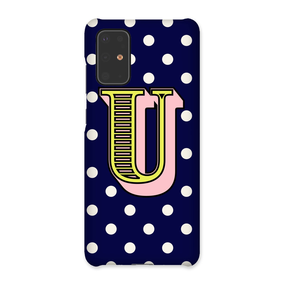 U - Carnival Alphabet Snap Phone Case