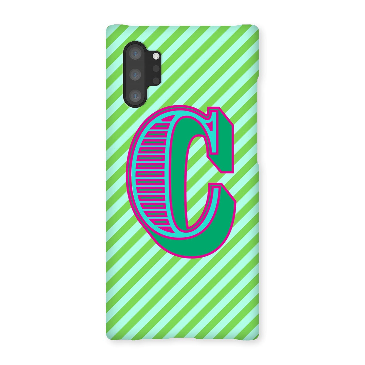 C - Carnival Alphabet Snap Phone Case