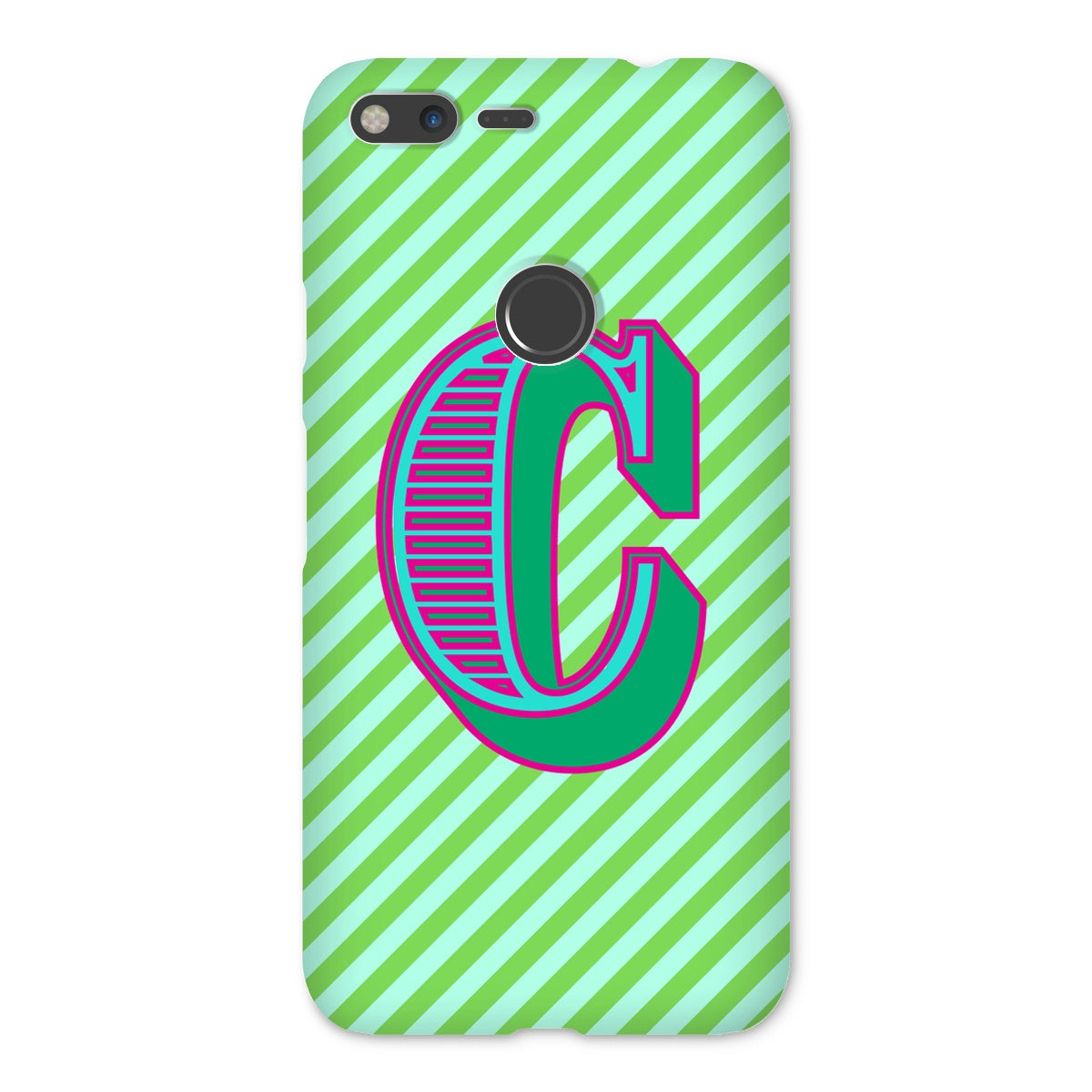 C - Carnival Alphabet Snap Phone Case