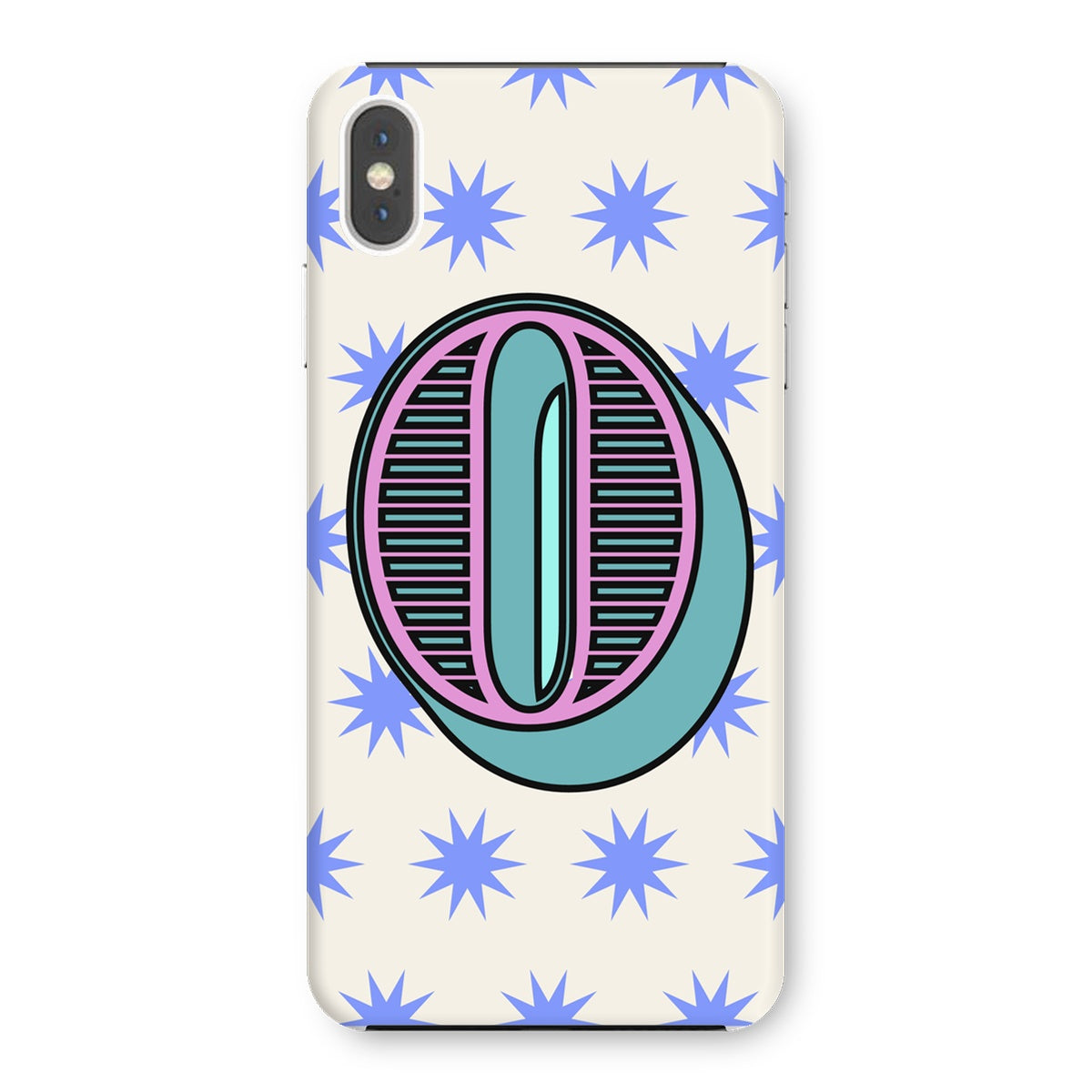 O - Carnival Alphabet Snap Phone Case