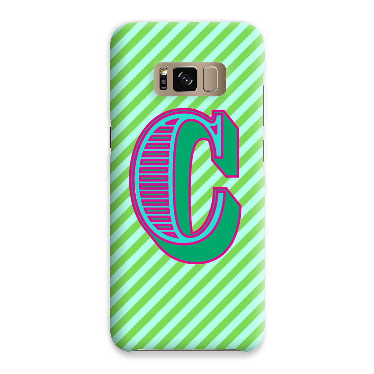 C - Carnival Alphabet Snap Phone Case
