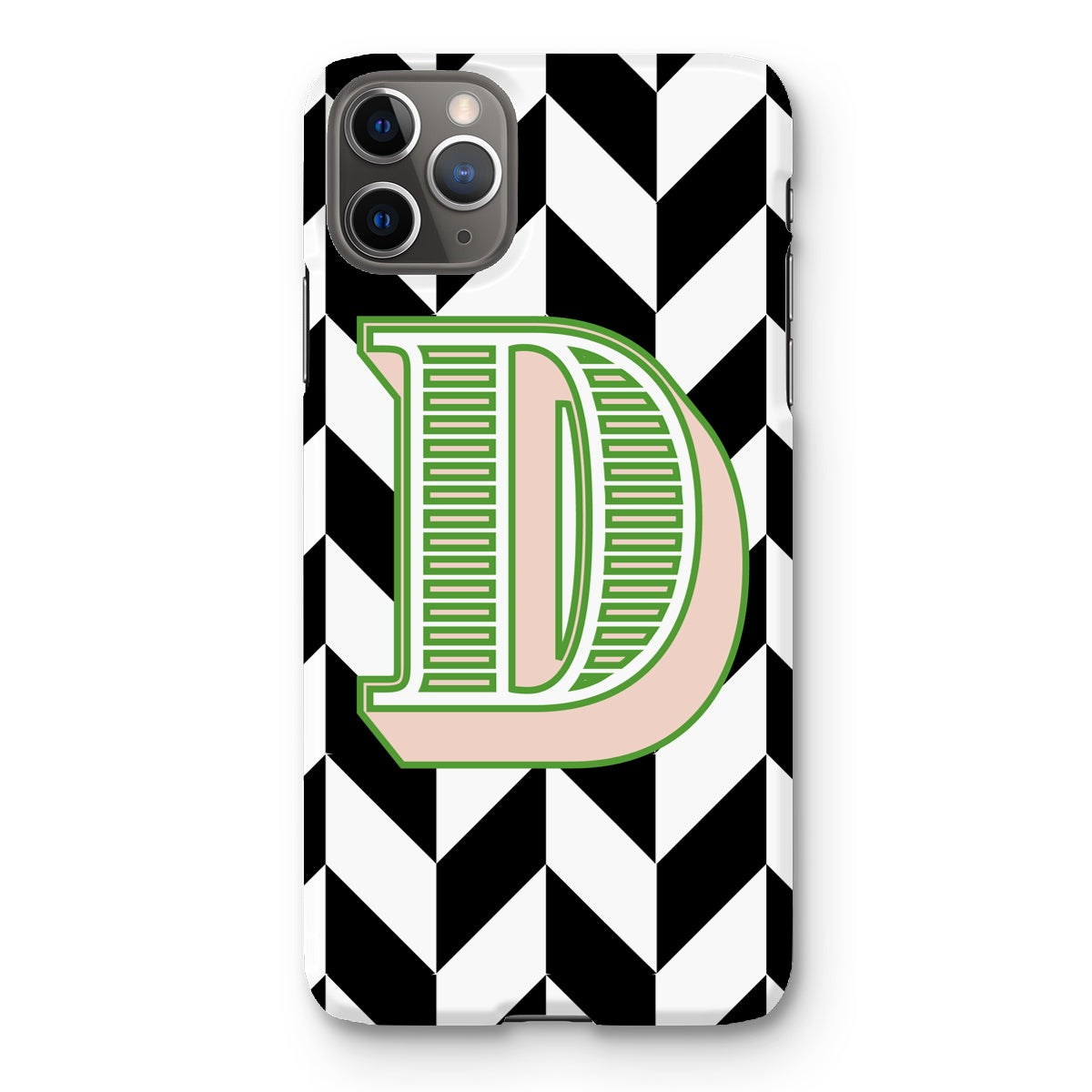 D - Carnival Alphabet Snap Phone Case