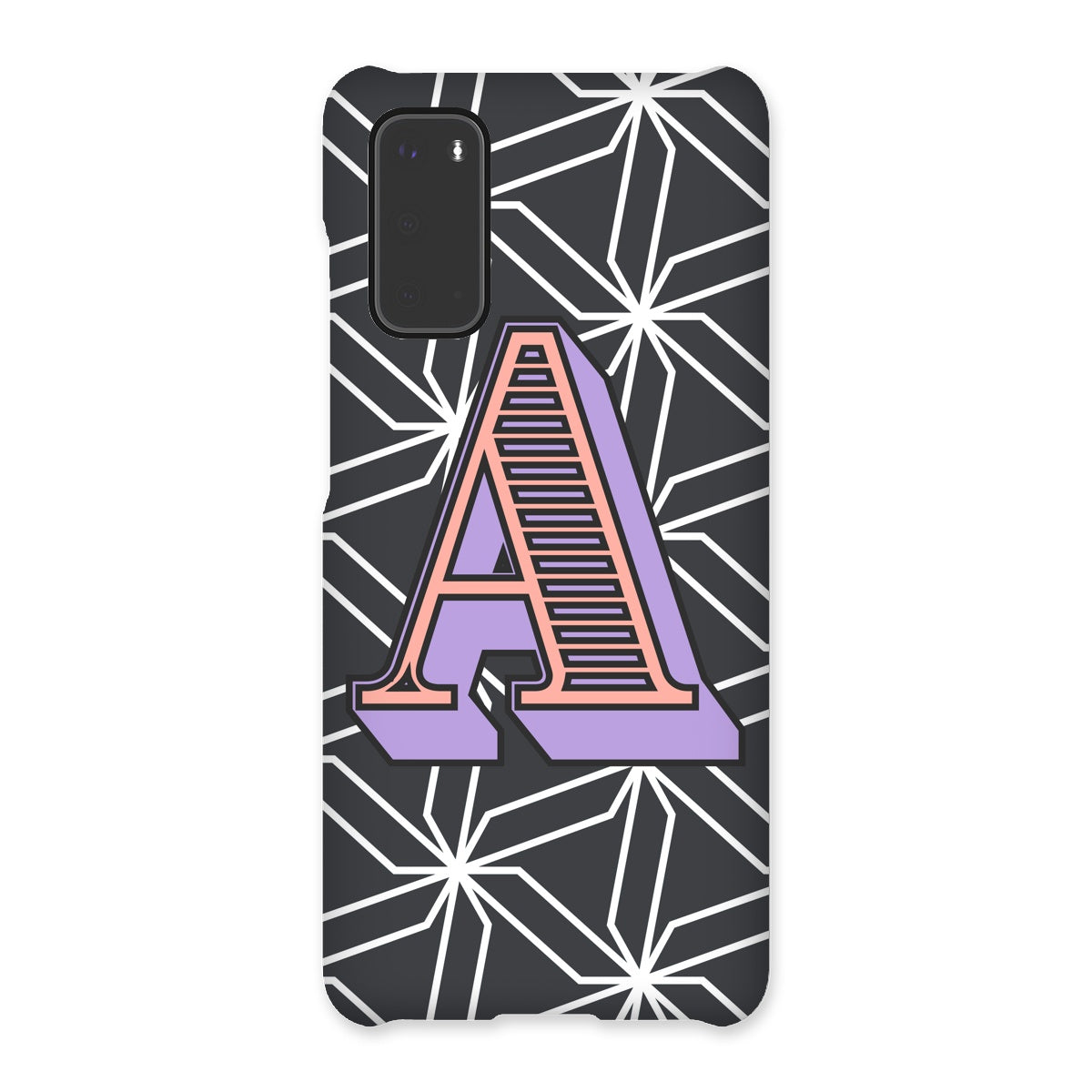 A - Carnival Alphabet Snap Phone Case