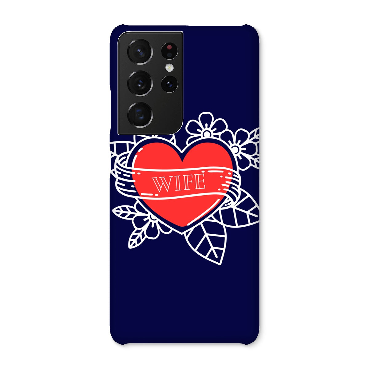 Wife Roses Snap Phone Case