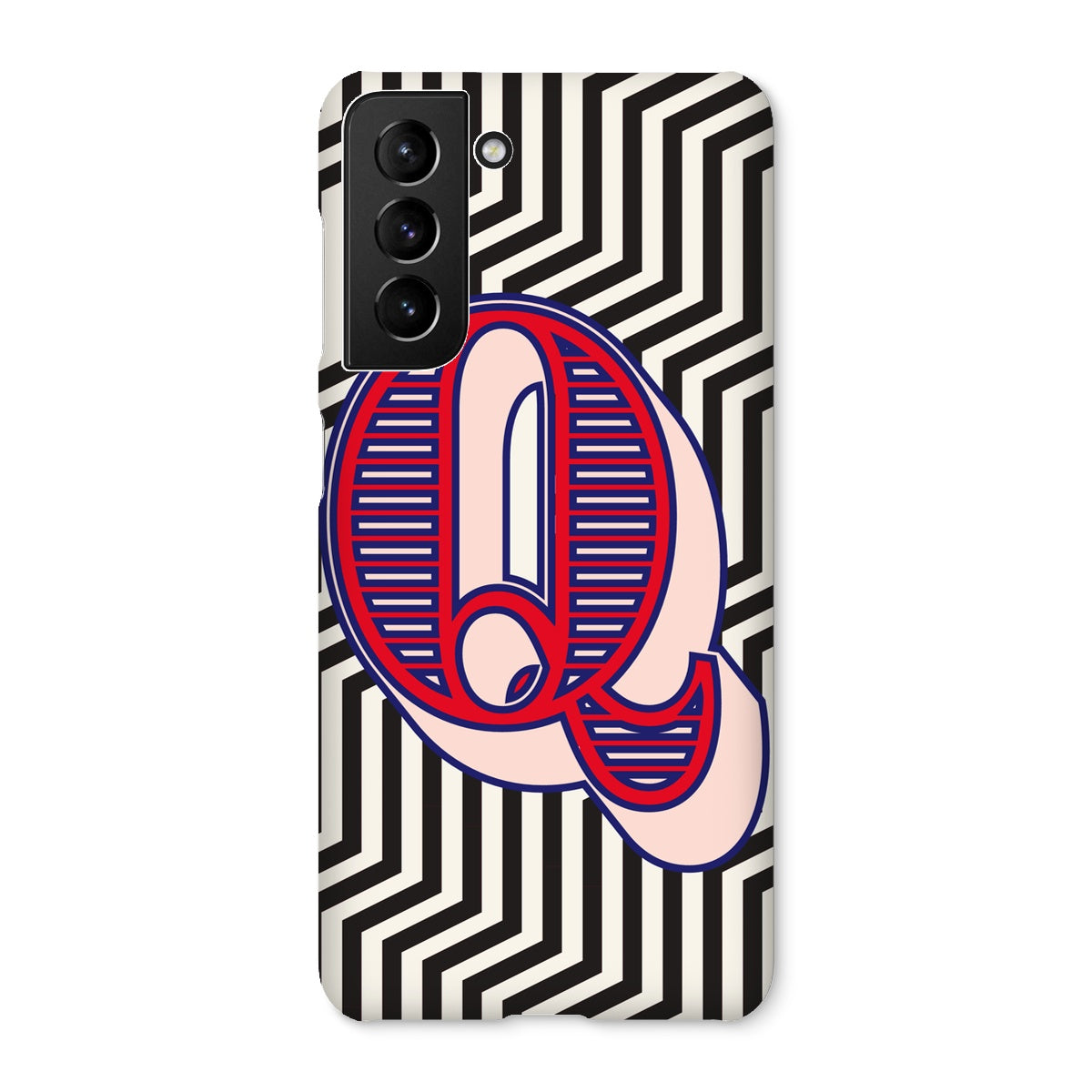 Q - Carnival Alphabet Snap Phone Case