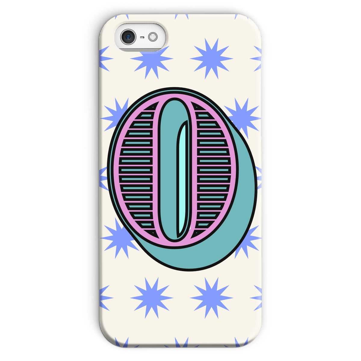 O - Carnival Alphabet Snap Phone Case