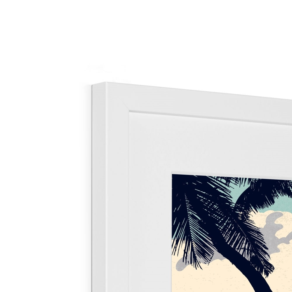 Tropics Framed & Mounted Print