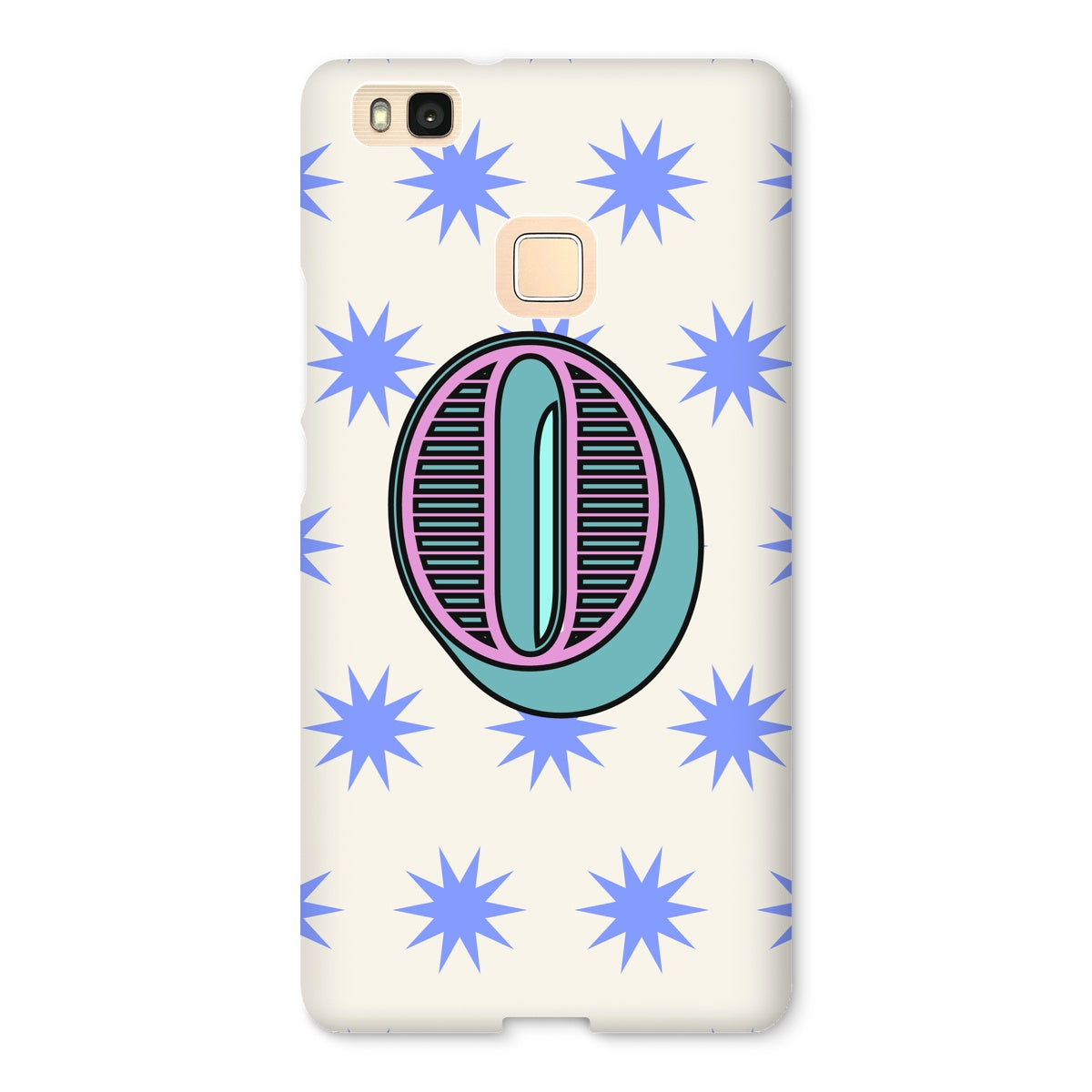O - Carnival Alphabet Snap Phone Case