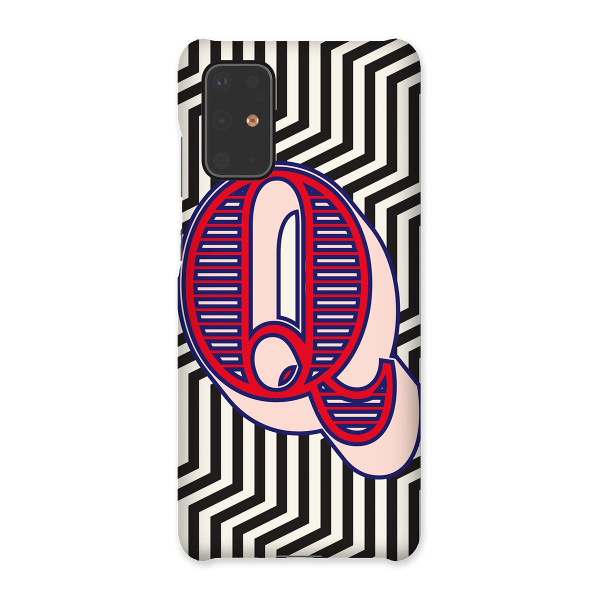 Q - Carnival Alphabet Snap Phone Case