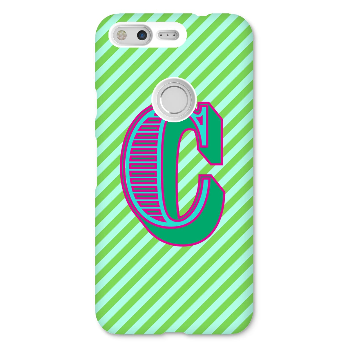C - Carnival Alphabet Snap Phone Case