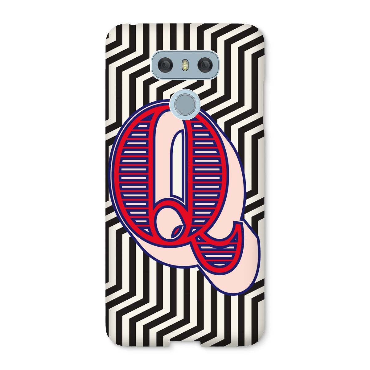 Q - Carnival Alphabet Snap Phone Case