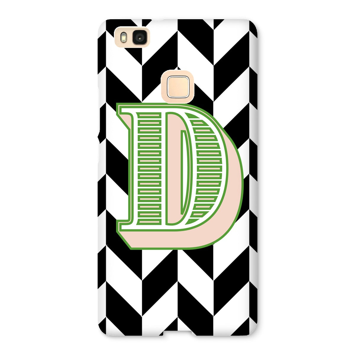 D - Carnival Alphabet Snap Phone Case