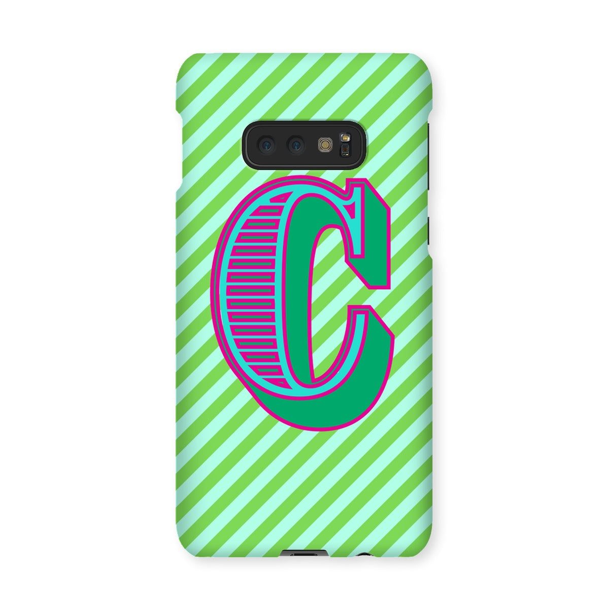 C - Carnival Alphabet Snap Phone Case