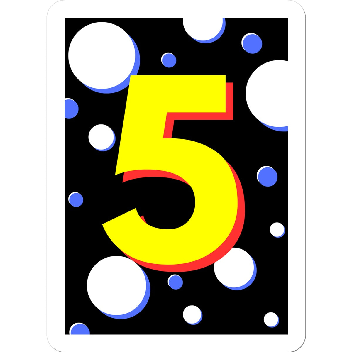 5 Kids Sticker