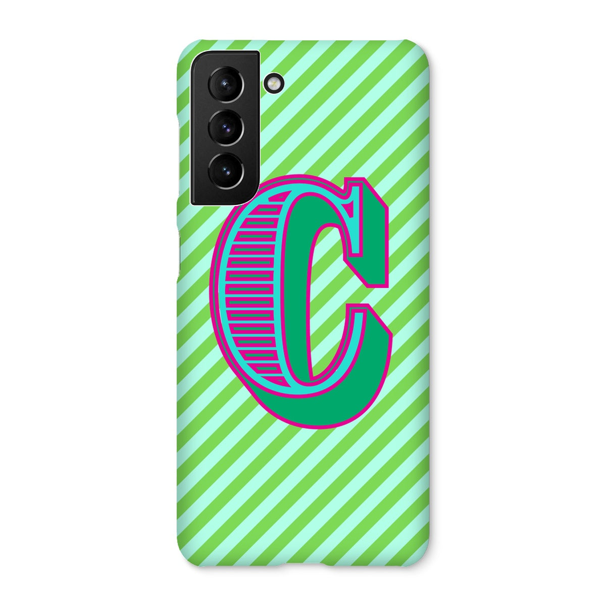 C - Carnival Alphabet Snap Phone Case