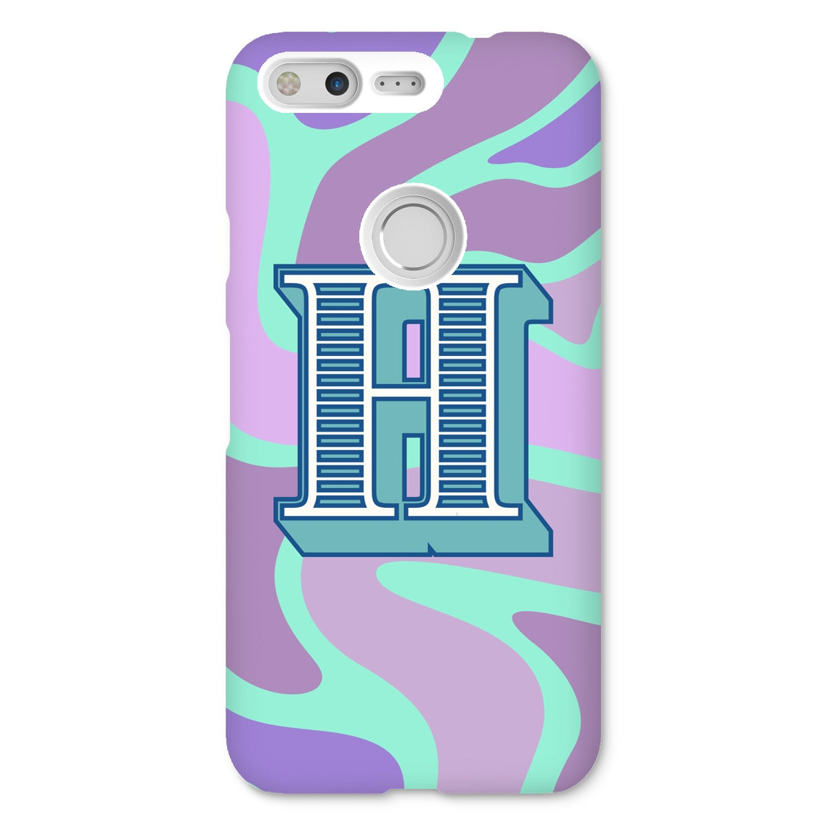 H - Carnival Alphabet Snap Phone Case