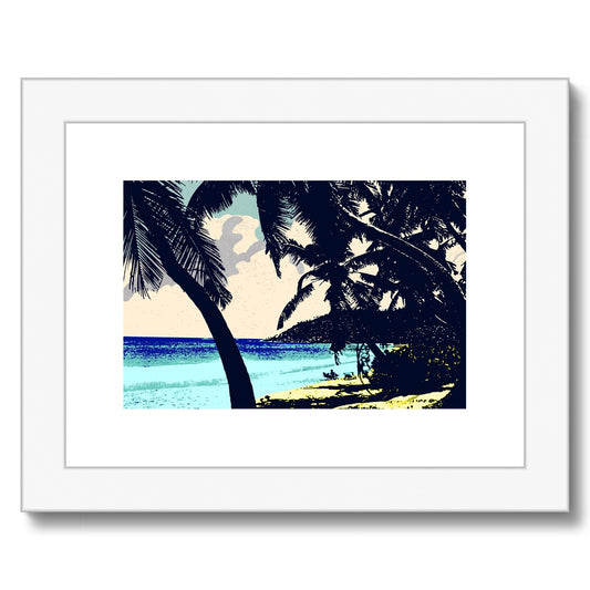 Tropics Framed & Mounted Print