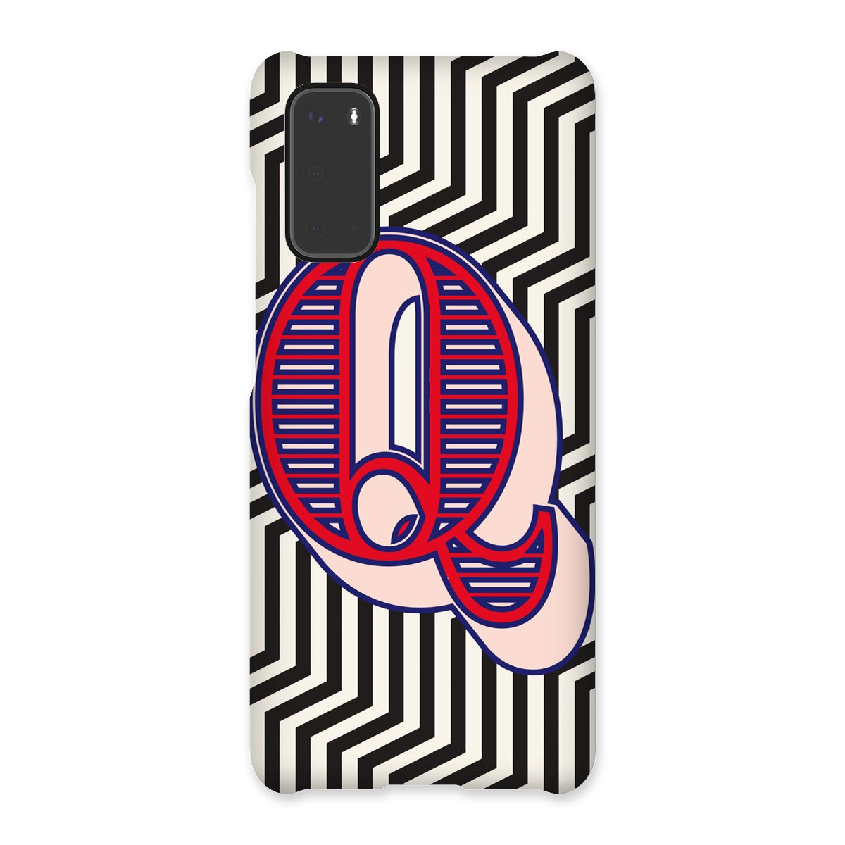 Q - Carnival Alphabet Snap Phone Case