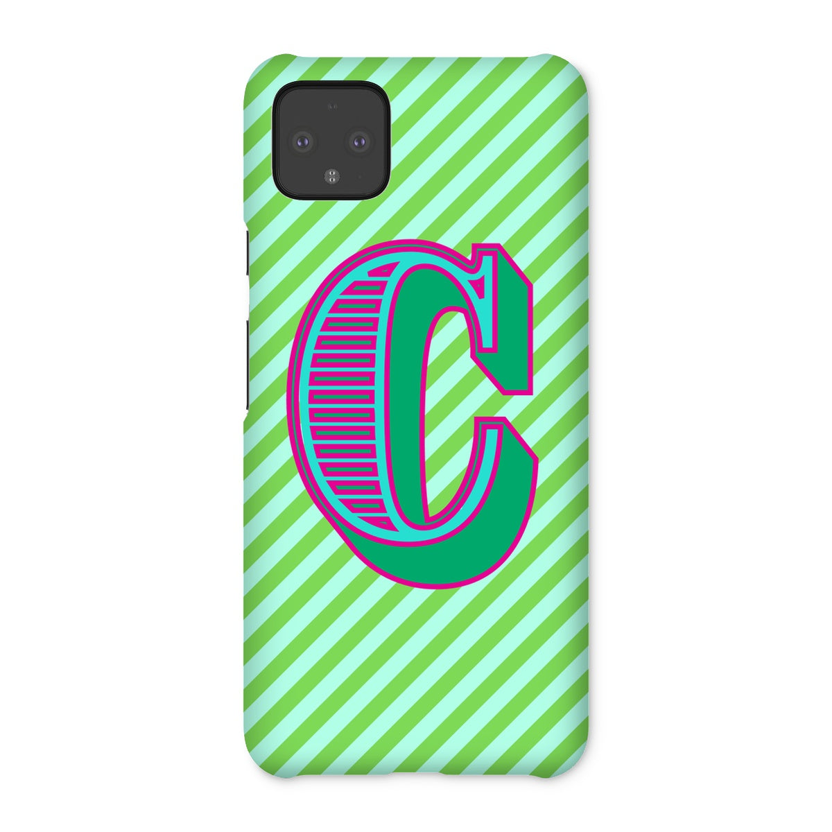C - Carnival Alphabet Snap Phone Case