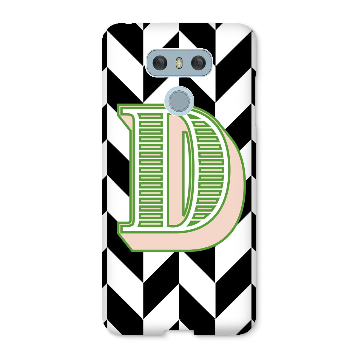 D - Carnival Alphabet Snap Phone Case