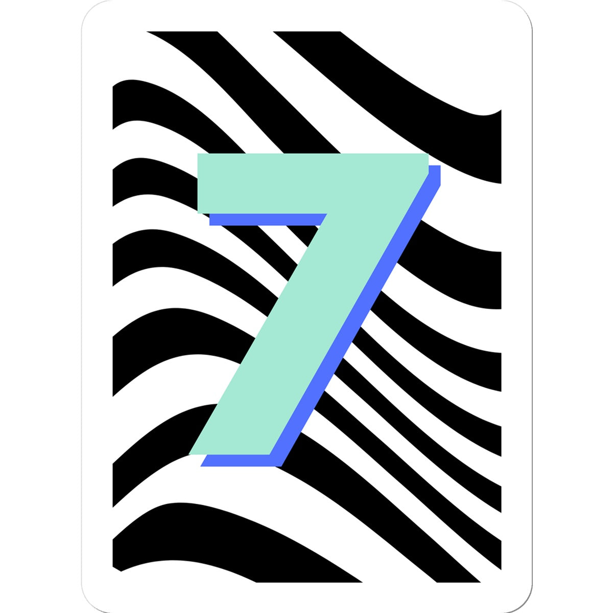 7 Kids Sticker