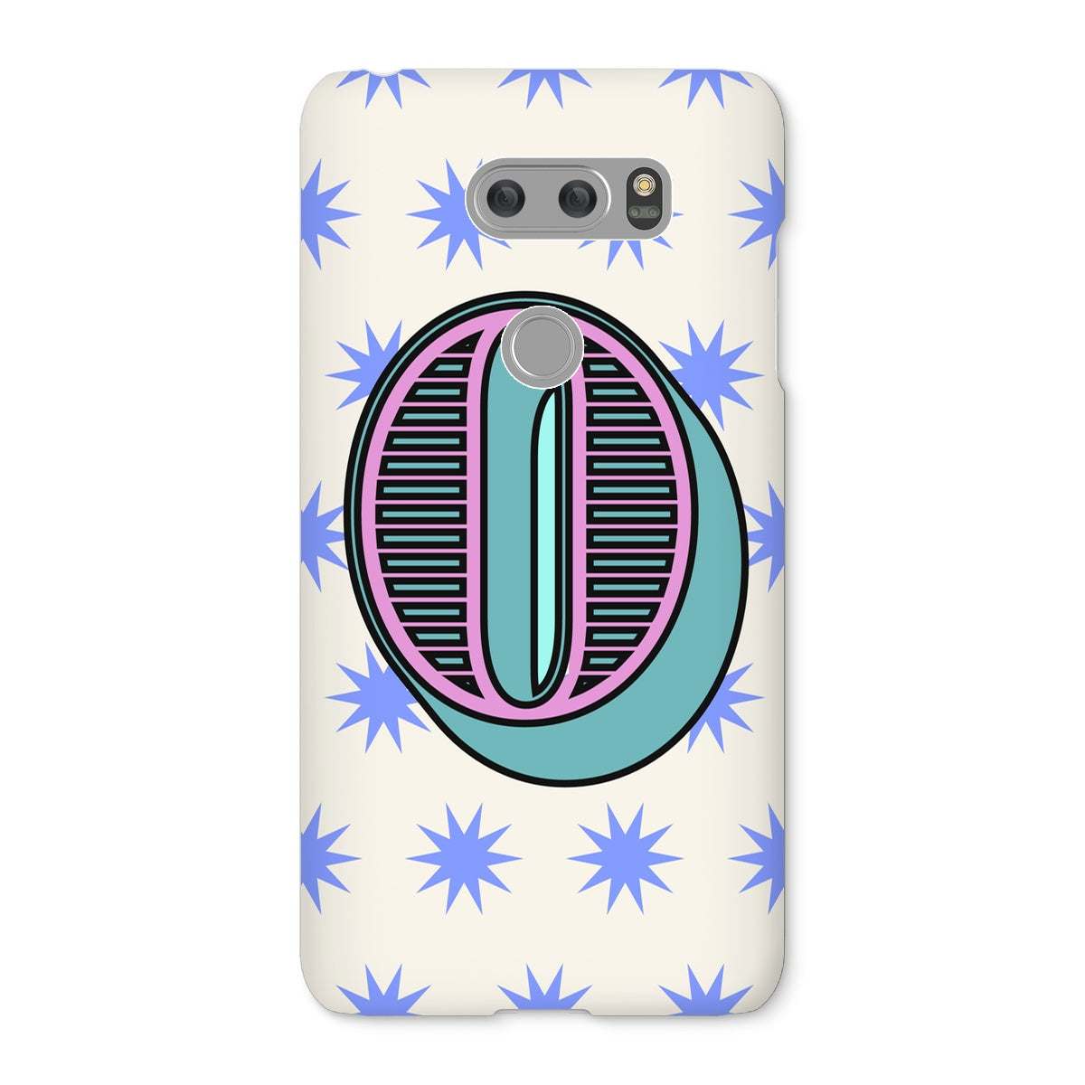 O - Carnival Alphabet Snap Phone Case