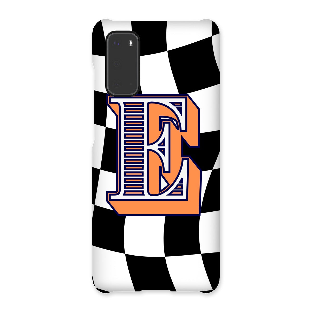 E - Carnival Alphabet Snap Phone Case
