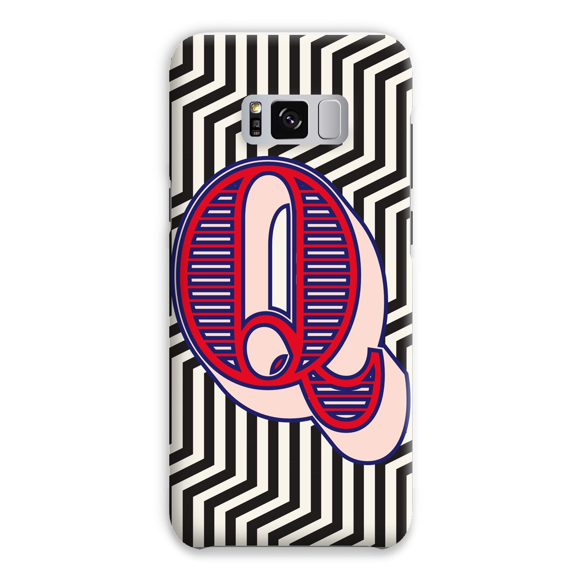 Q - Carnival Alphabet Snap Phone Case