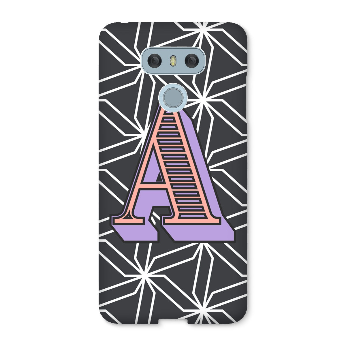 A - Carnival Alphabet Snap Phone Case