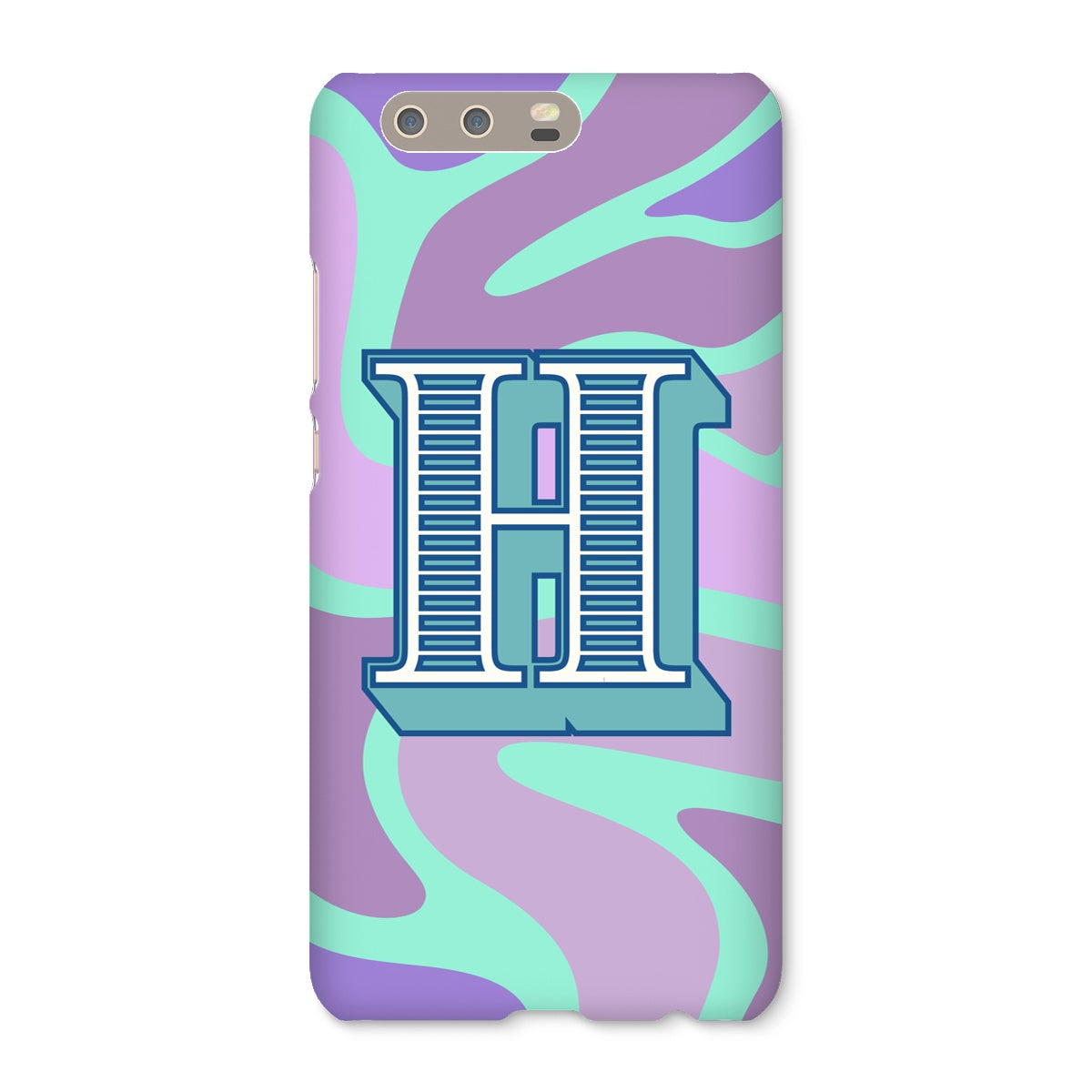H - Carnival Alphabet Snap Phone Case