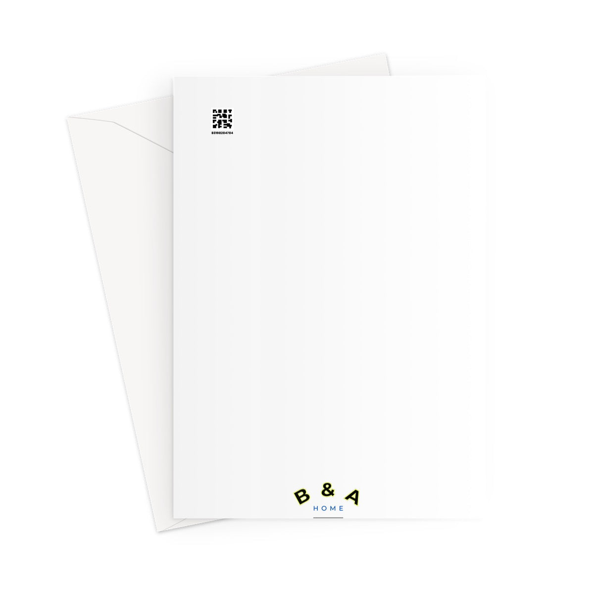 U - Carnival Alphabet Greeting Card