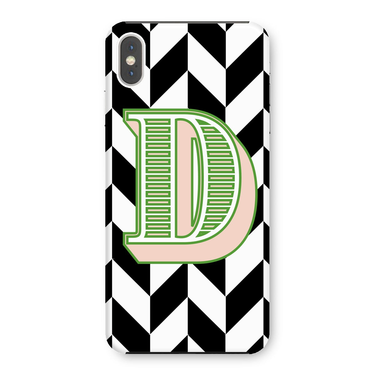 D - Carnival Alphabet Snap Phone Case