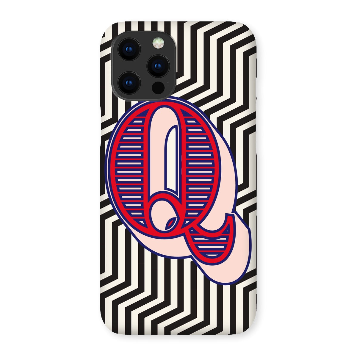 Q - Carnival Alphabet Snap Phone Case