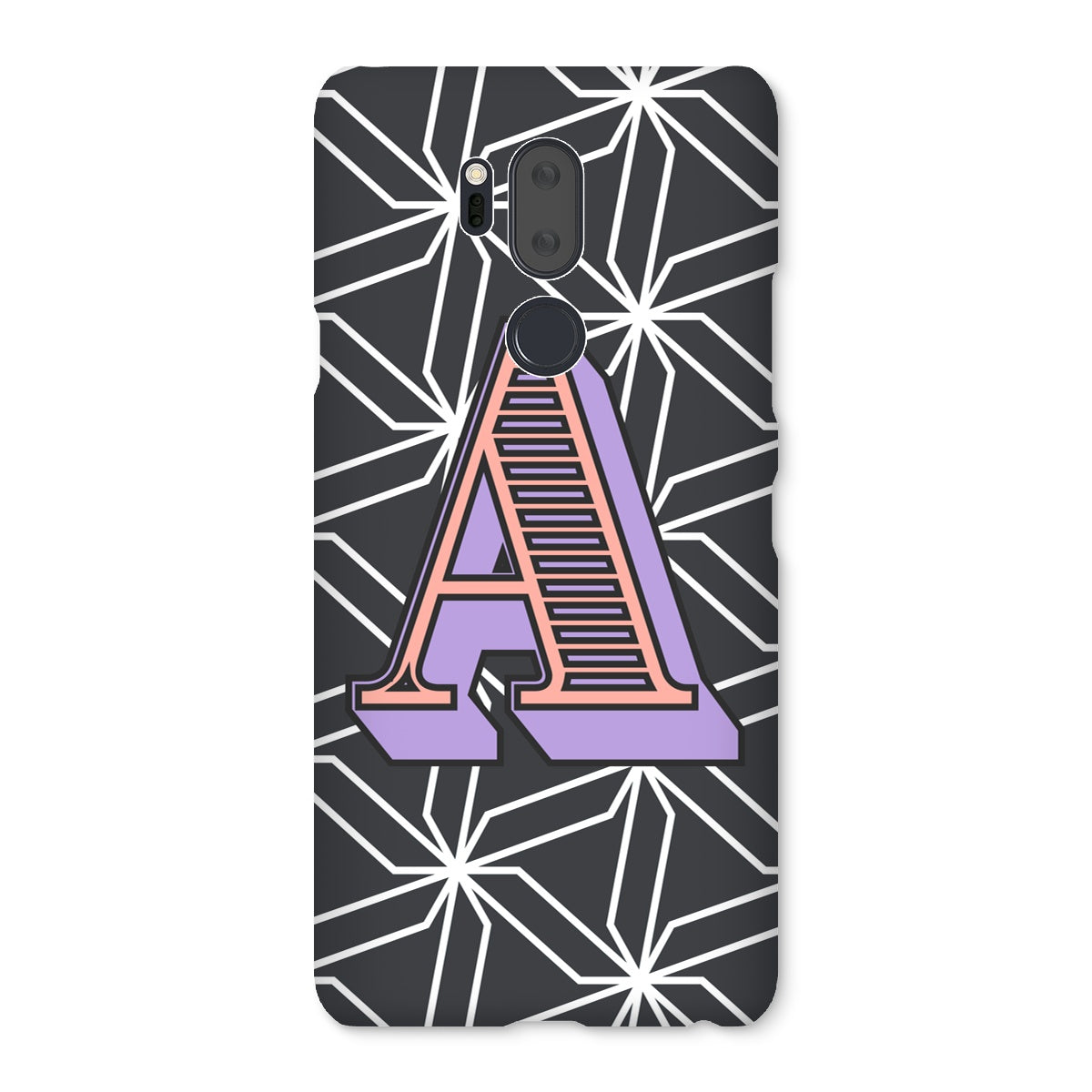 A - Carnival Alphabet Snap Phone Case