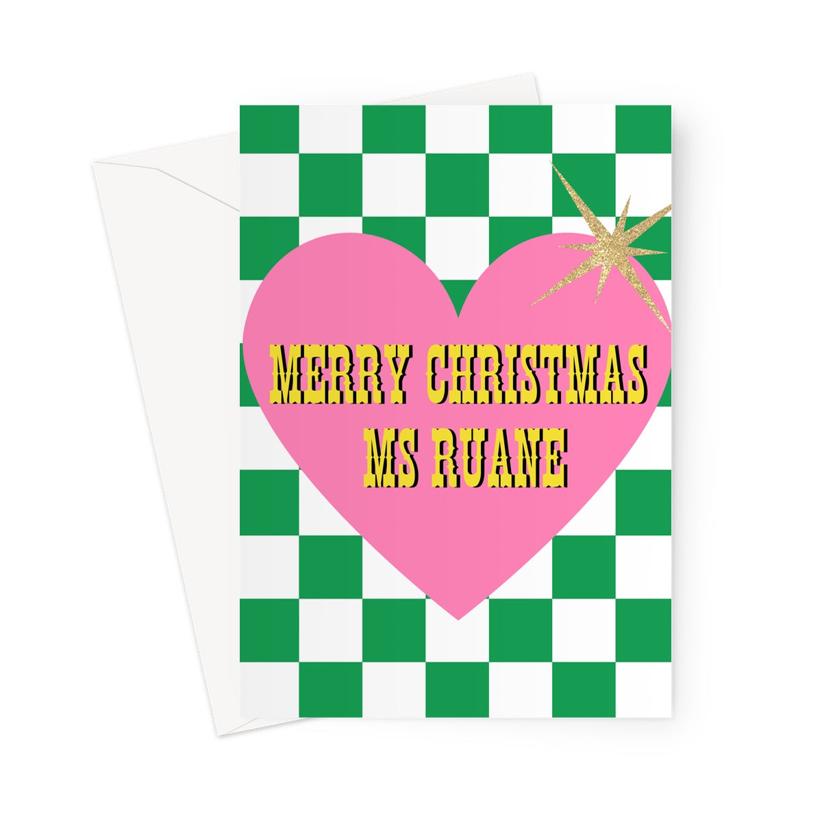 Ms Ruane Greeting Card