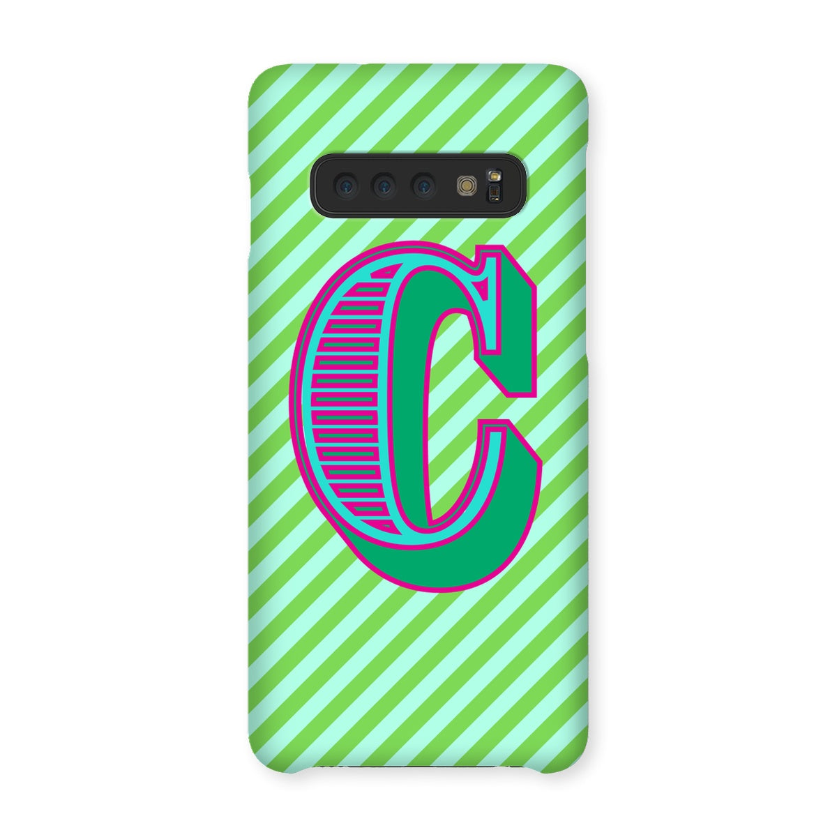 C - Carnival Alphabet Snap Phone Case