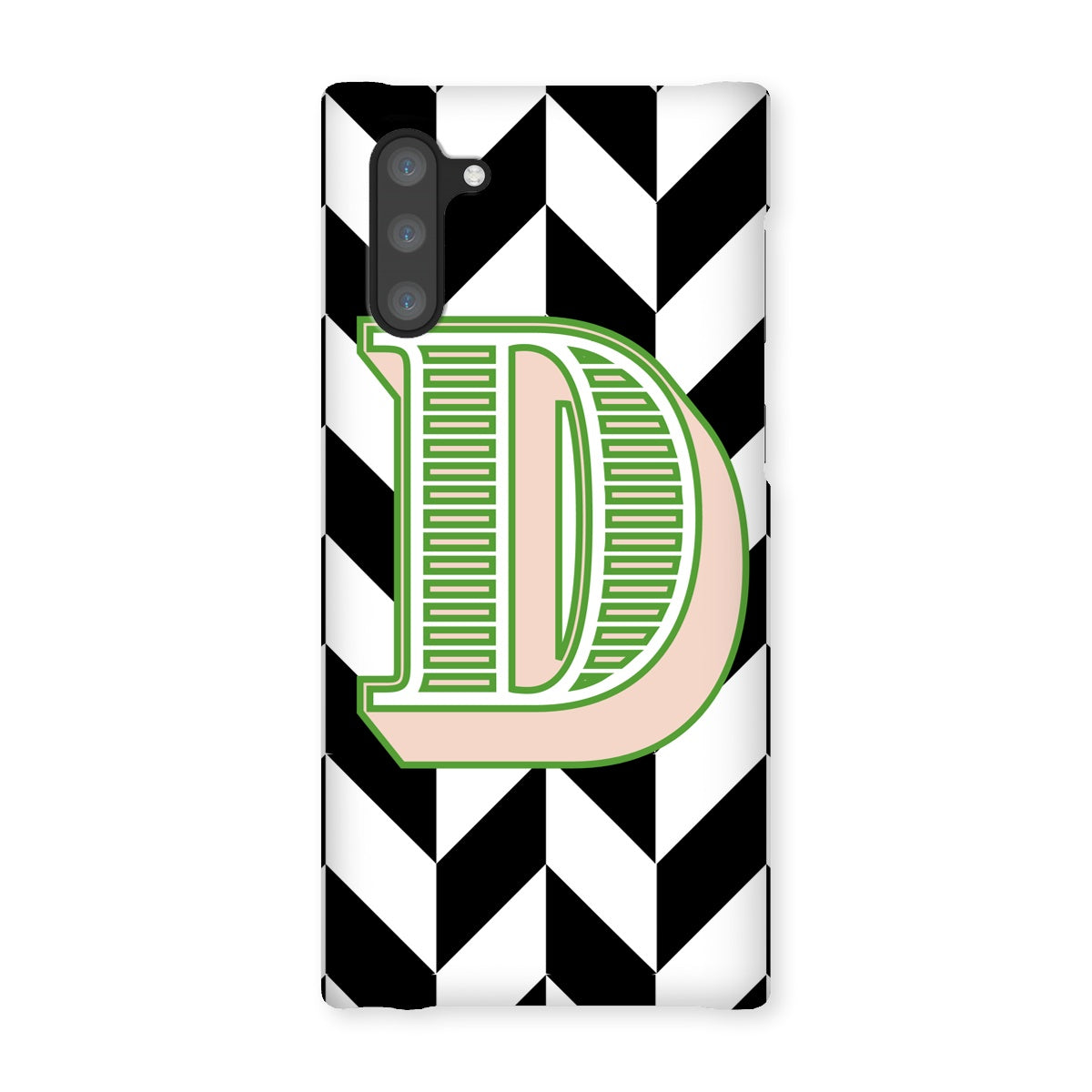 D - Carnival Alphabet Snap Phone Case