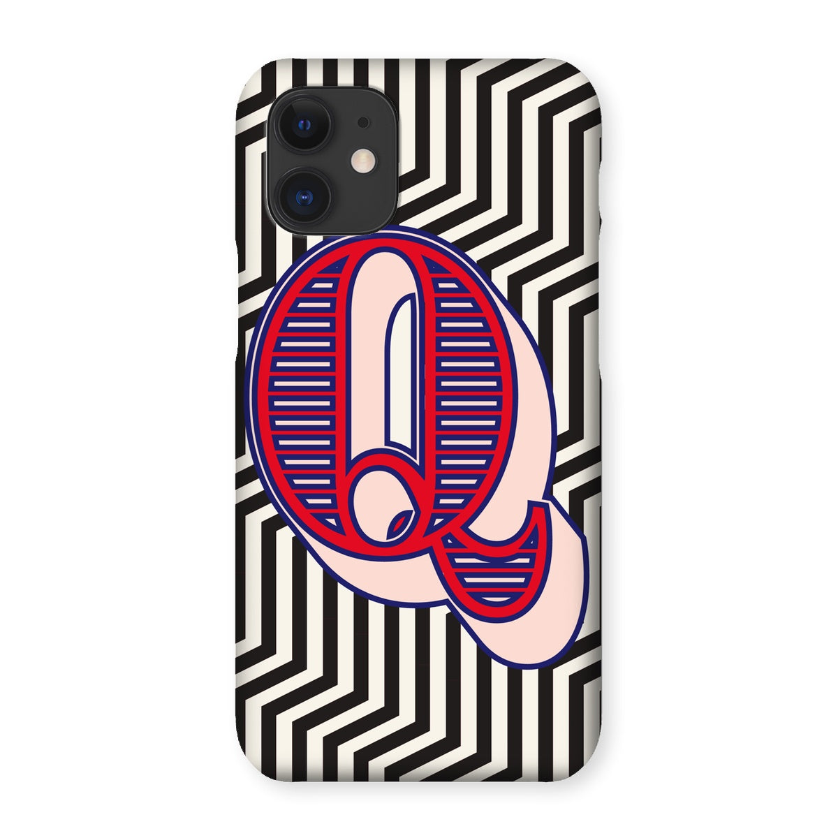 Q - Carnival Alphabet Snap Phone Case