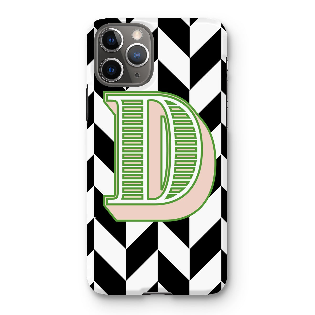 D - Carnival Alphabet Snap Phone Case